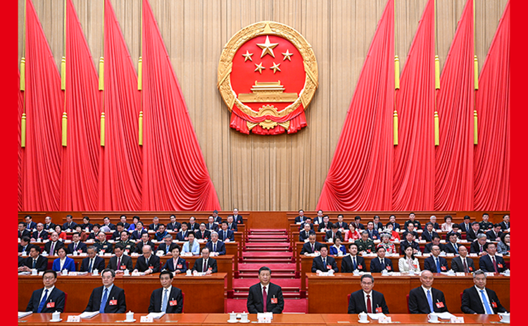 第十四届全国人民代表大会第二次会议3月5日在北京人民大会堂开幕